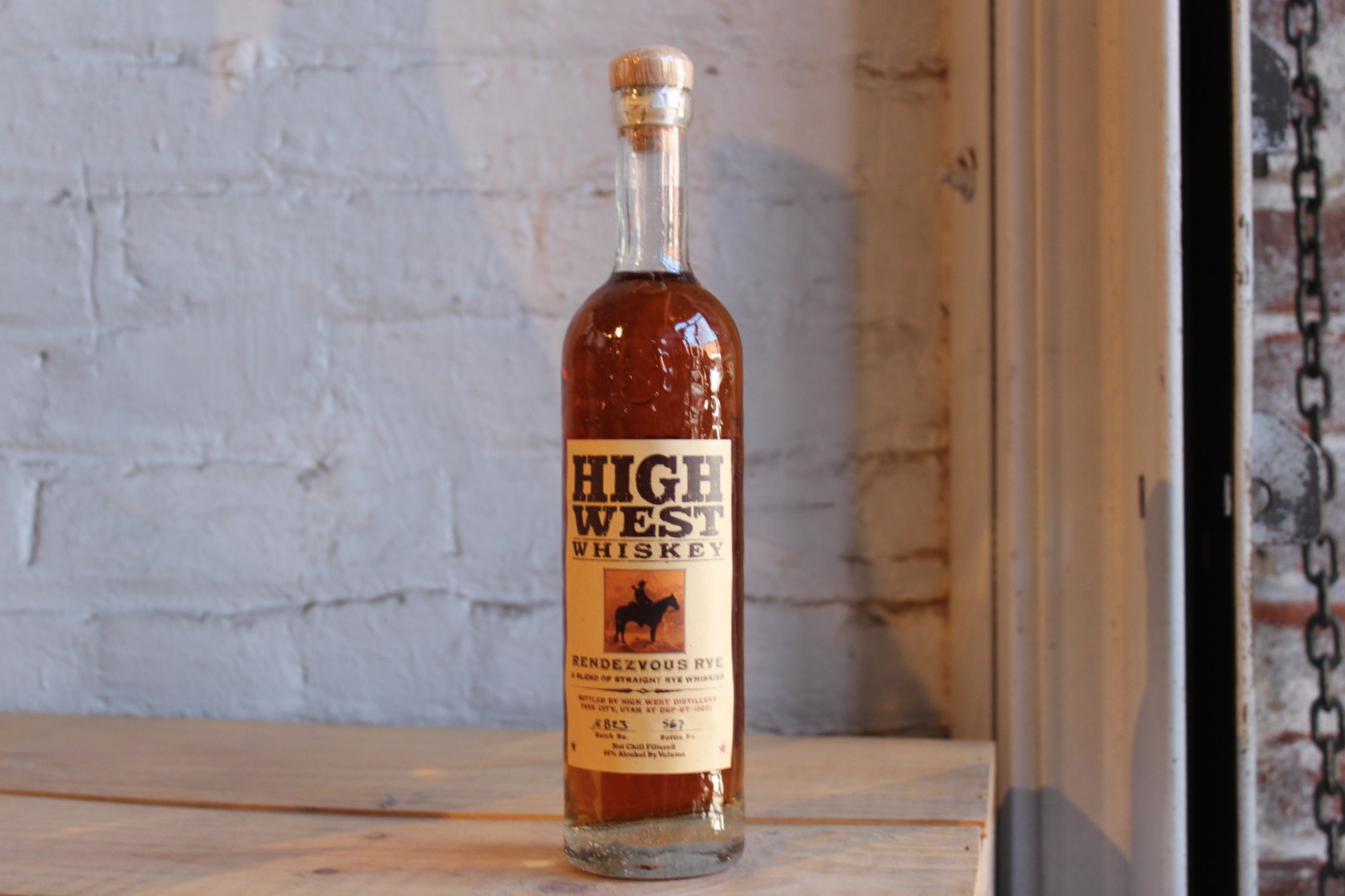 High West Rendezvous Rye Whiskey With a Unique Taste